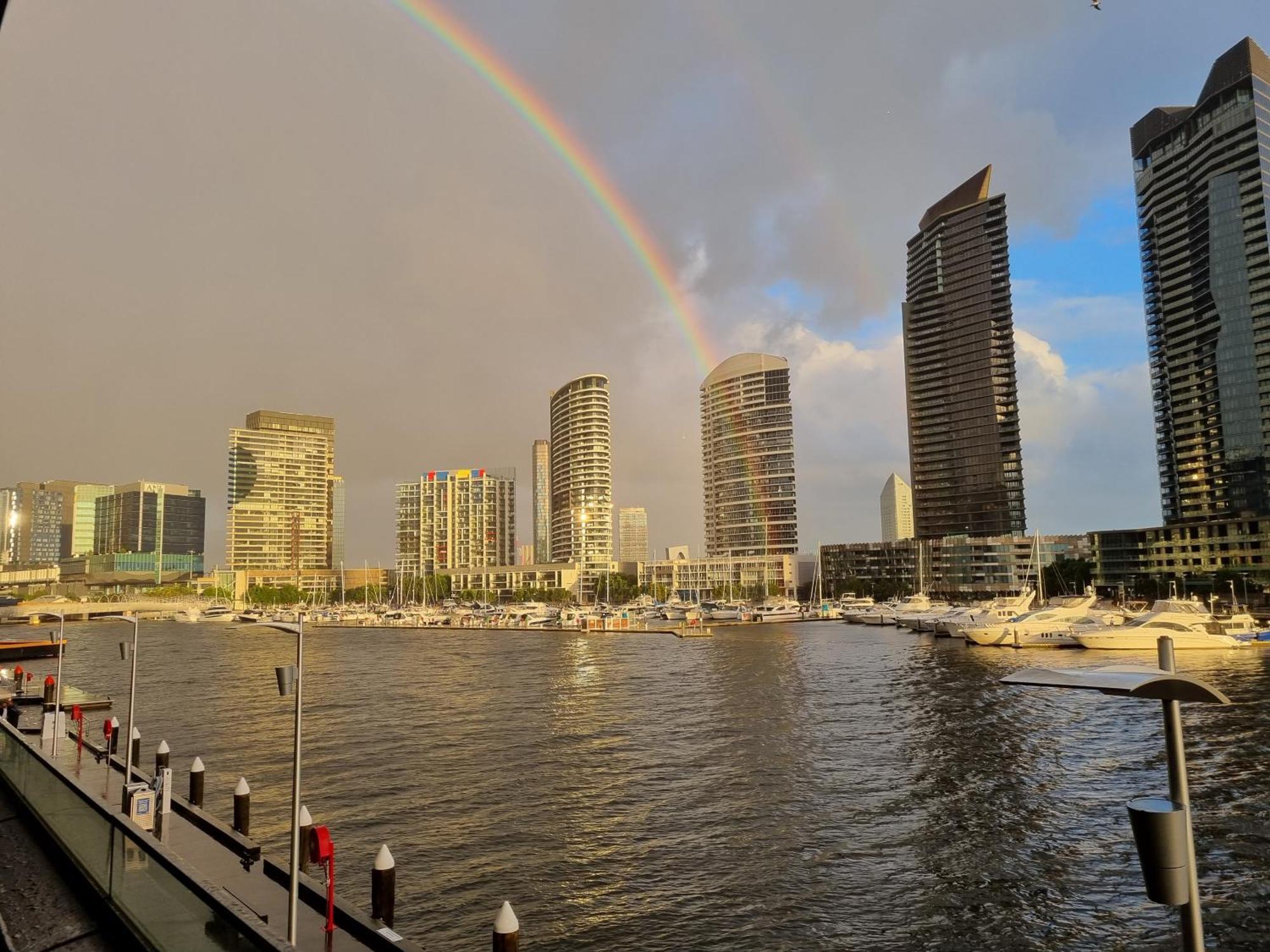 Melbourne Docklands Riverside Views Extérieur photo